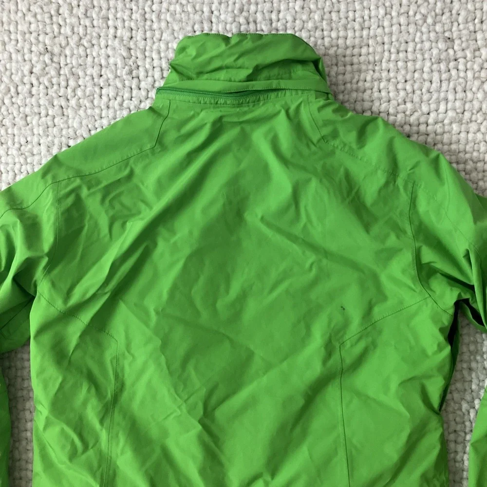 Helly Hansen Jacket Mens Large Motion Insulated Ski Jacket Green SnowBoard Recco
